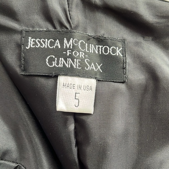 Jessica McClintock Gunne Sax strapless mini dress - Picture 7 of 12